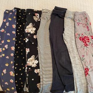 Girls Size 7/8 Lot Leggings
